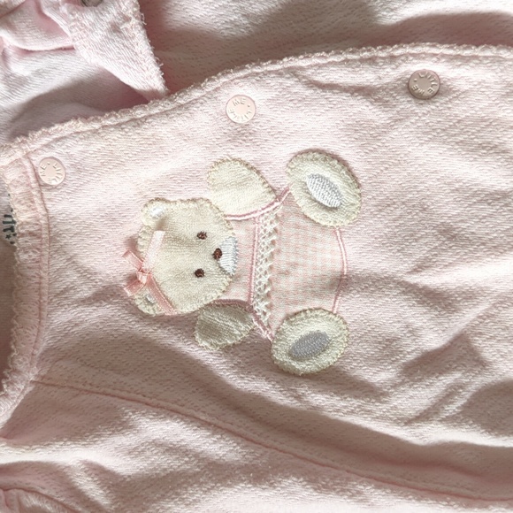 Sweet snap-up Little Me Footie - Picture 2 of 3